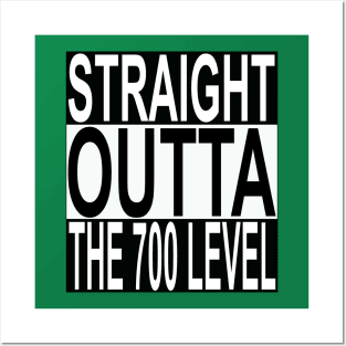 Philadelphia Eagles - Straight Outta The 700 Level Shirt Posters and Art